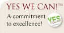 Blossom Flower Shops "Yes We Can" Commitment