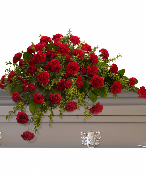 Carnation Casket Spray