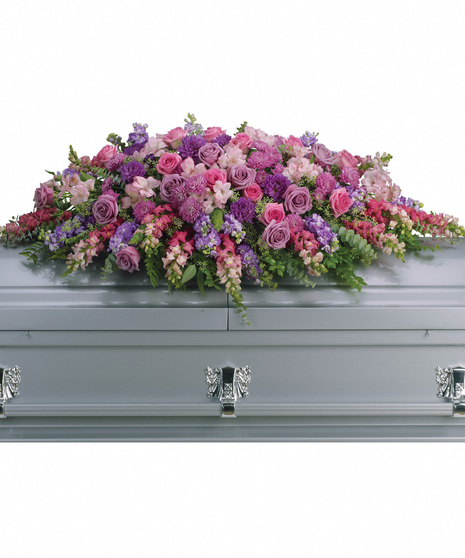Peaceful Garden Casket Spray