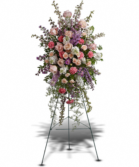 Pink & Lavender - Roses & Carnations