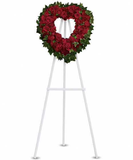 Red Rose Open Heart